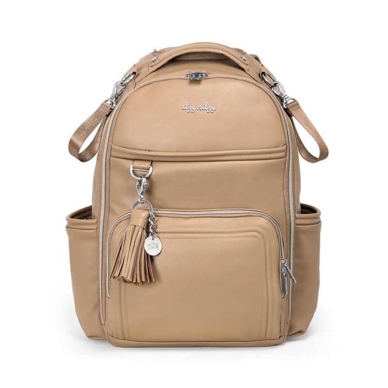 The Boss Plus Backpack Diaper Bag – Chai Latte