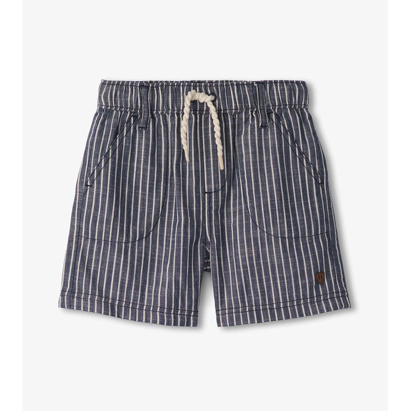 Woven Stripe – Blue Stripes 2T