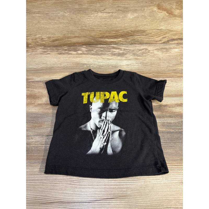 Tupac T-Shirt Black sz 18m Black 18m
