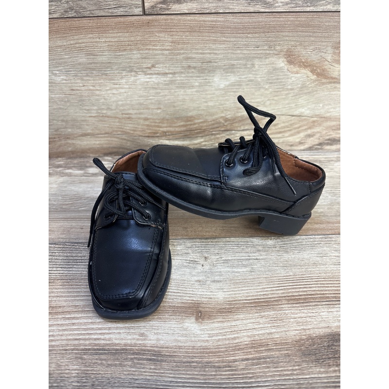 Auston Square Toe Dress Shoes Black sz 8c