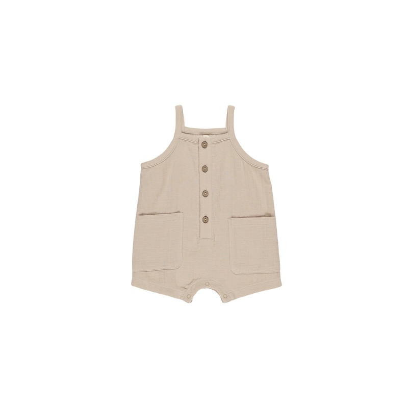 Oakley Romper – Oat 0-3m