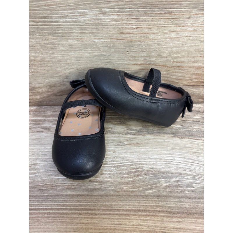 Wonder Nation Bow Ballet Flats sz 2c