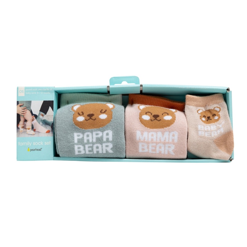 Woodland Family Sock Set, Set of 3