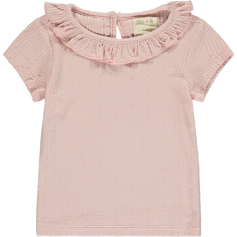 Sophia Tee – Pale Pink 12-18m