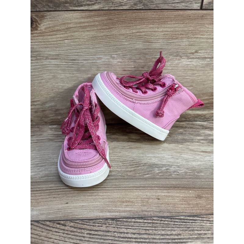 Billy Footwear Haring Essential High Tops sz 5c Pink 4Y New