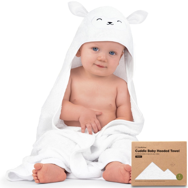 Cuddle Baby Hooded Towel – Lamb