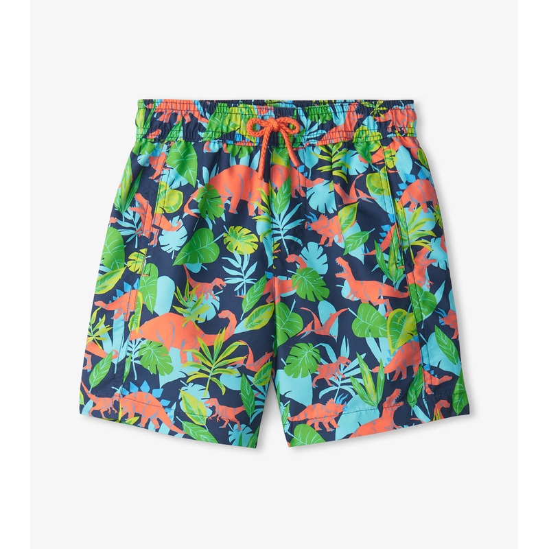 Dino Jungle Swim Trunks 2T