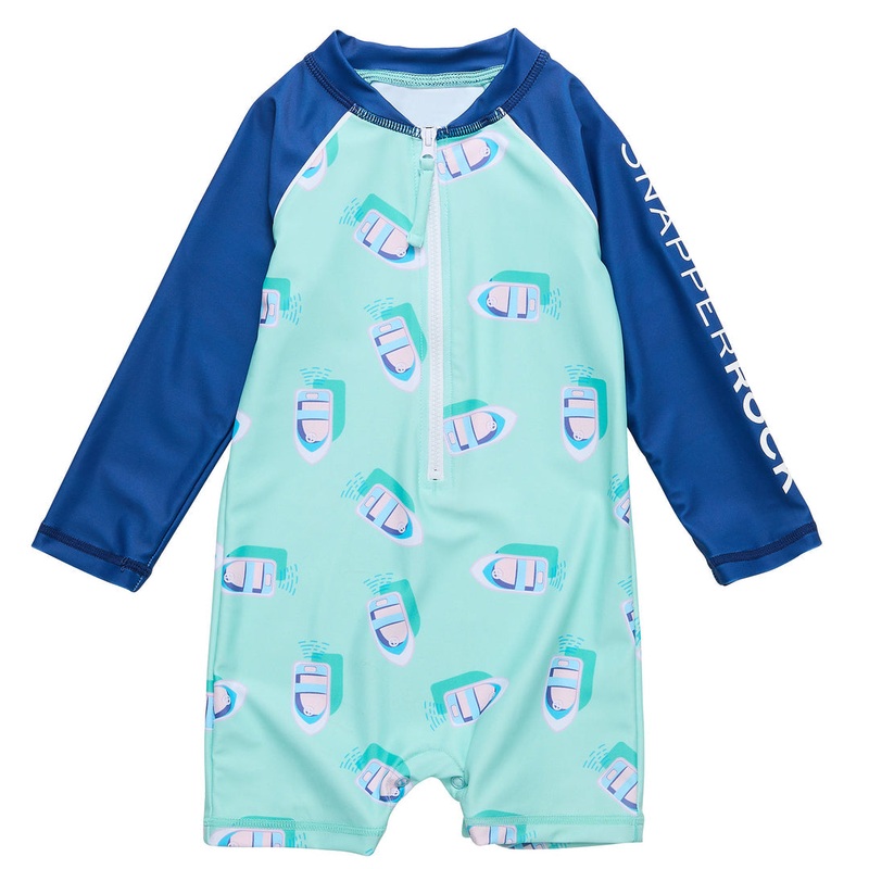 Float Your Boat Long Sleeve Sun Suit 0-6m