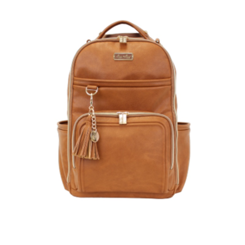 The Boss Plus Backpack Diaper Bag – Cognac