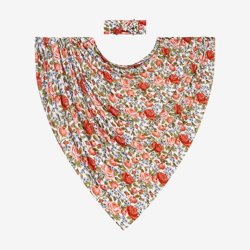 Alma Swaddle and Headwrap Set