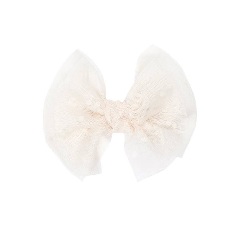 Tulle Fab Clips – Oatmeal Oatmeal