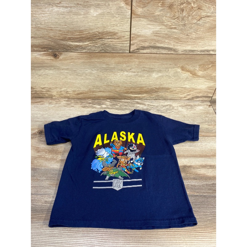 Alaska Graphic T-Shirt Navy sz 2T Navy 2T