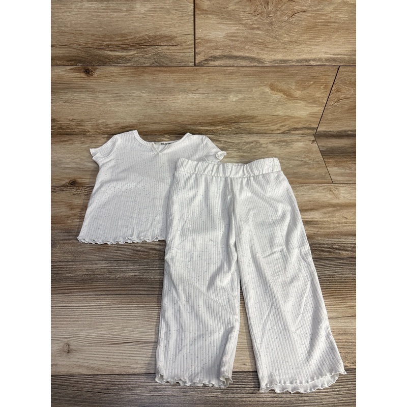 Bear Paw 2pc Shirt & Pants White sz 2T White 2T