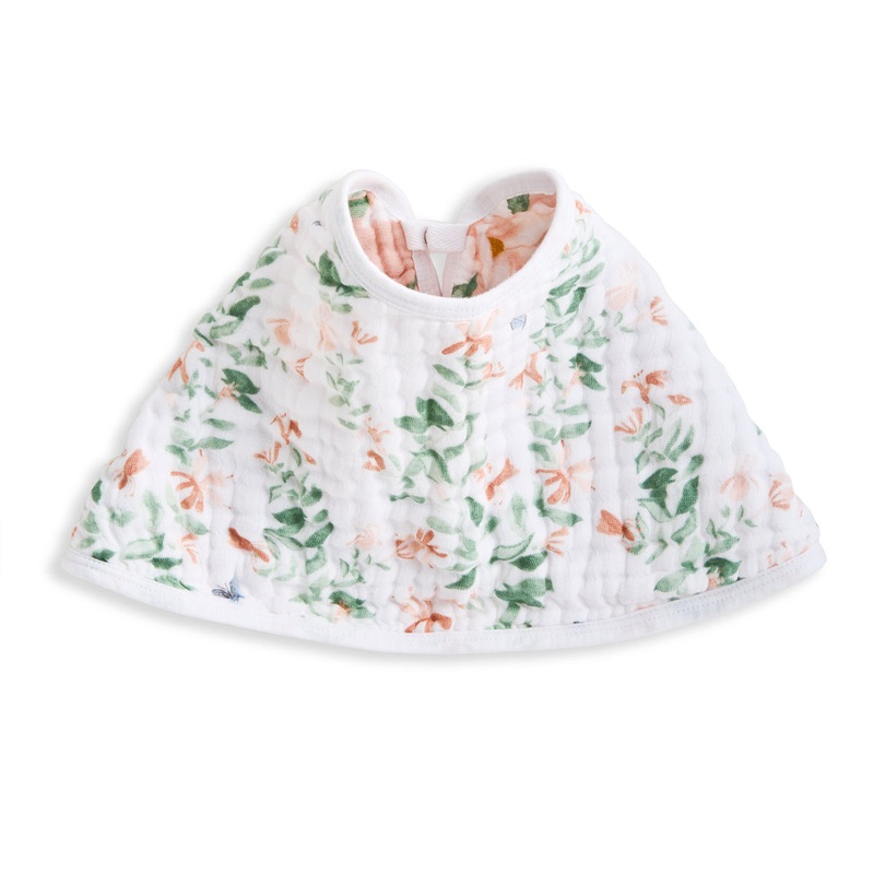 Classic Muslin Burpy Bib – Butterfly Garden