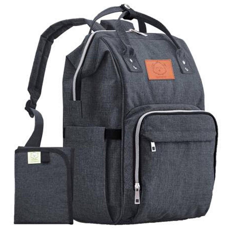 Original Diaper Backpack with Changing Pad – Mystic Gray