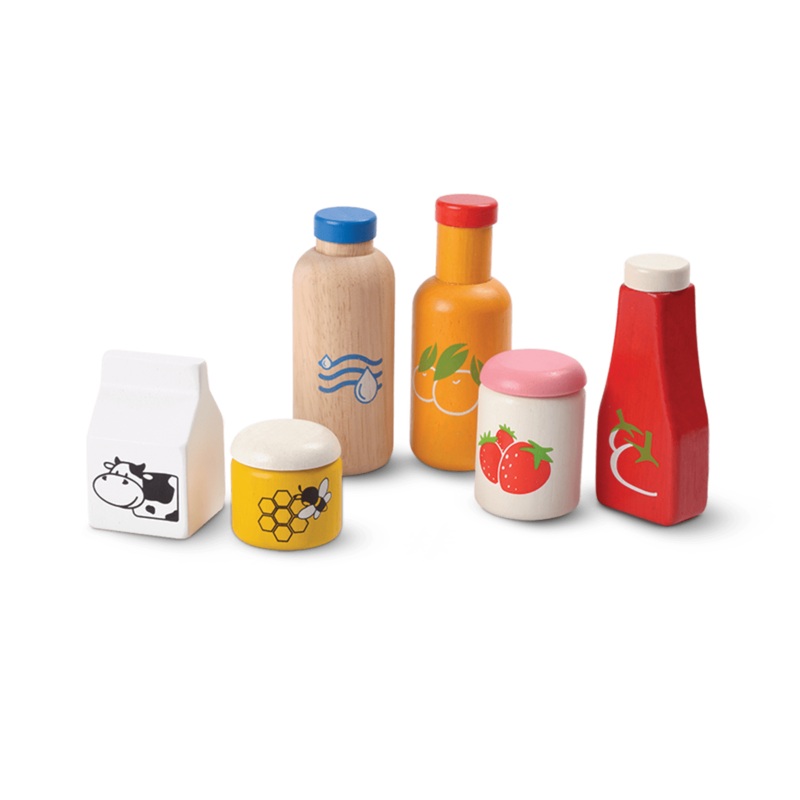 Wooden Food & Beverage Set