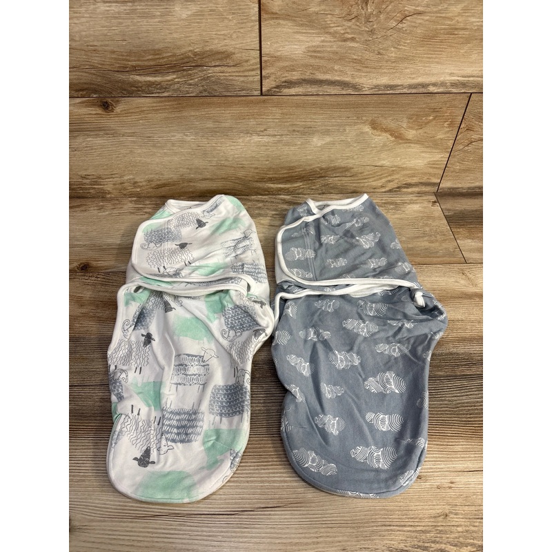 Aden + Anais 2pk Swaddle Wraps White sz 0-3m White Newborn