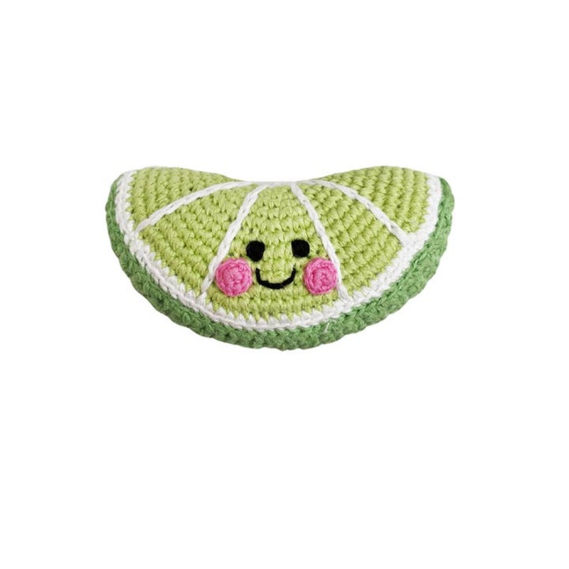 Pretend Food Rattle – Lime Slice