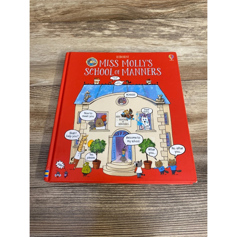 Usborne Miss Molly’s School of Manners Hardcover