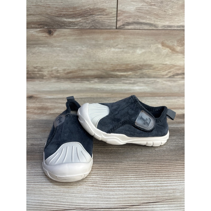 Velour Slip On Sneakers Grey sz 9c