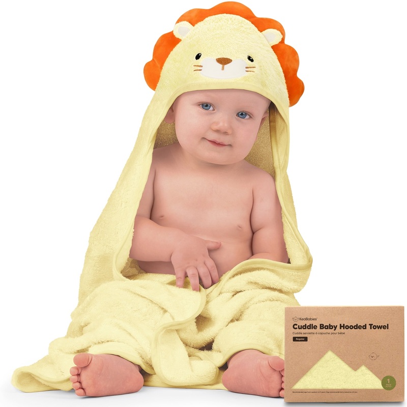 Cuddle Baby Hooded Towel – Lion