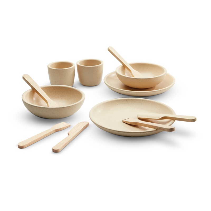 Wooden Tableware Set