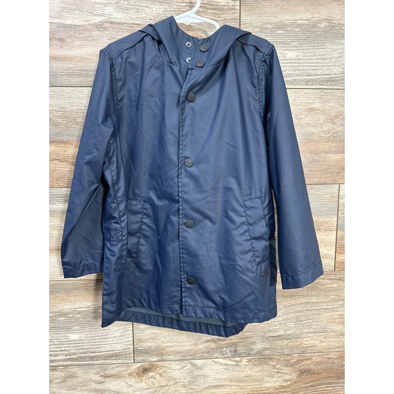 Zara Navy Rain Jacket sz 6