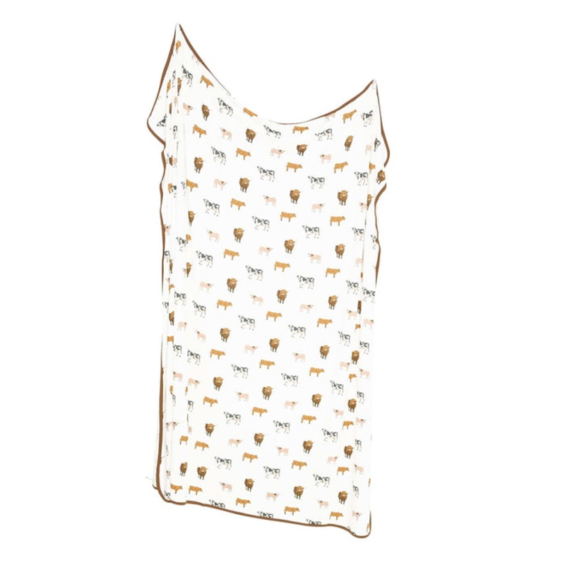 Bamboo Swaddling Blanket – Moo