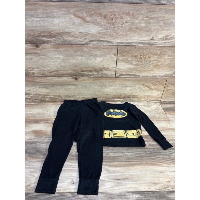 Batman 2pc Pajama Set Black sz 5T Black 5T