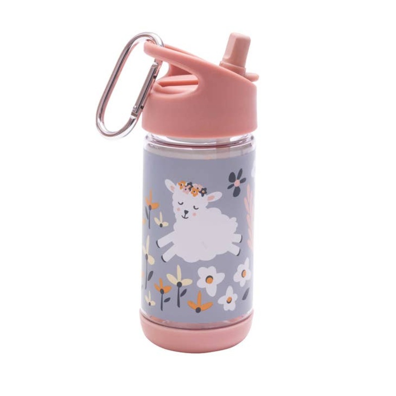 Clear Tritan Flip & Sip Water Bottle – Lily The Lamb