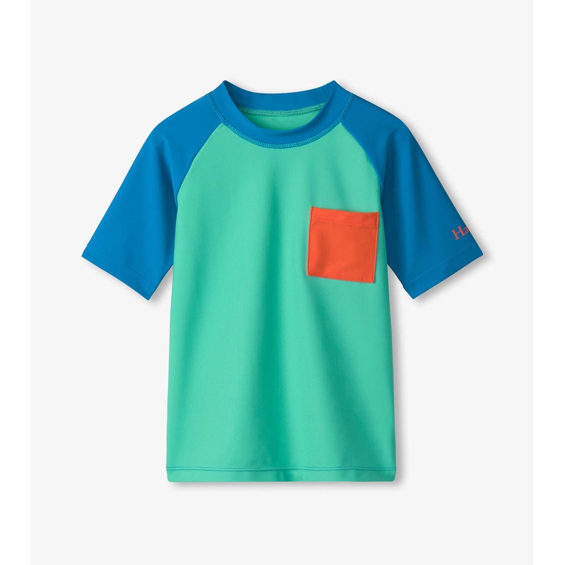 Short Sleeve Rashguard – Cockatoo 2T