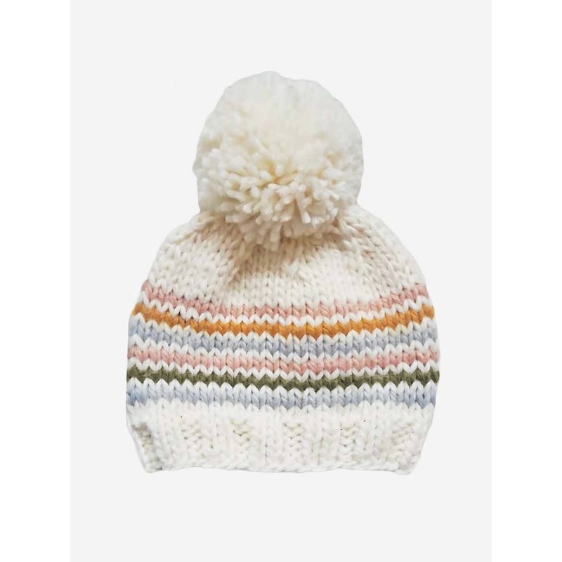 Stripe Hat – Pastel XS (3-6m)