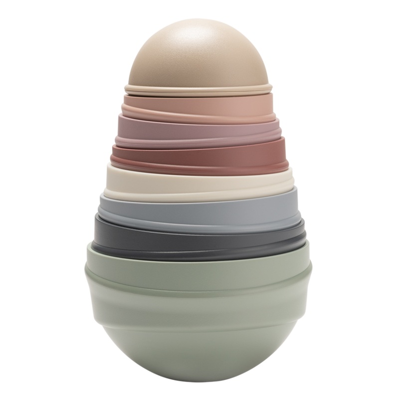 Wobbly Tower – Pastel Rainbow