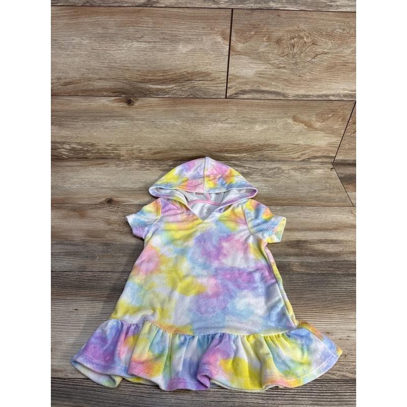 Wonder Nation Tie-Dye Swim Cover Up sz 2T Multicolor 2T
