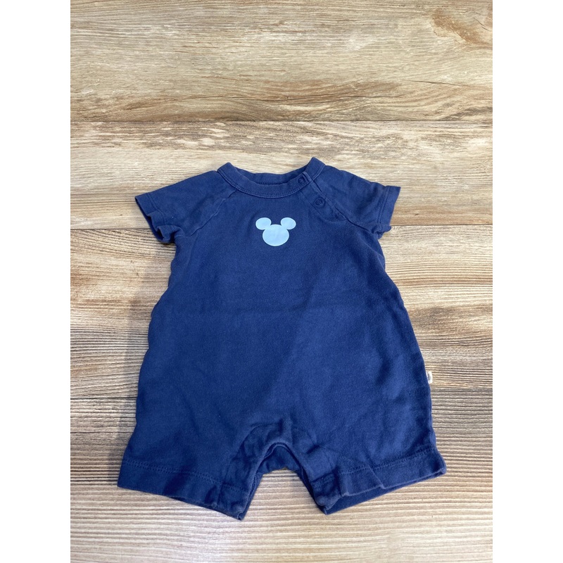 Baby Gap x Disney Mickey Mouse Shortie Romper Blue sz 3-6m Blue 3m