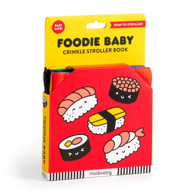 Crinkle Fabric Stroller Book – Foodie Baby