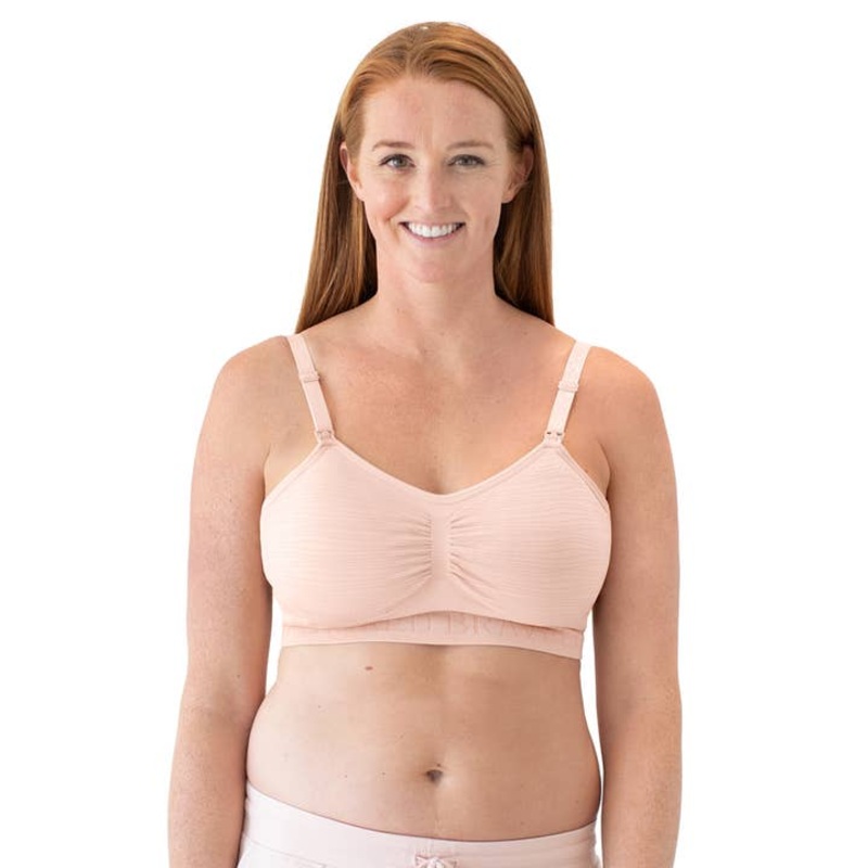 Sublime Hands-free Pumping & Nursing Bra – Busty – Pink Heather S-Busty
