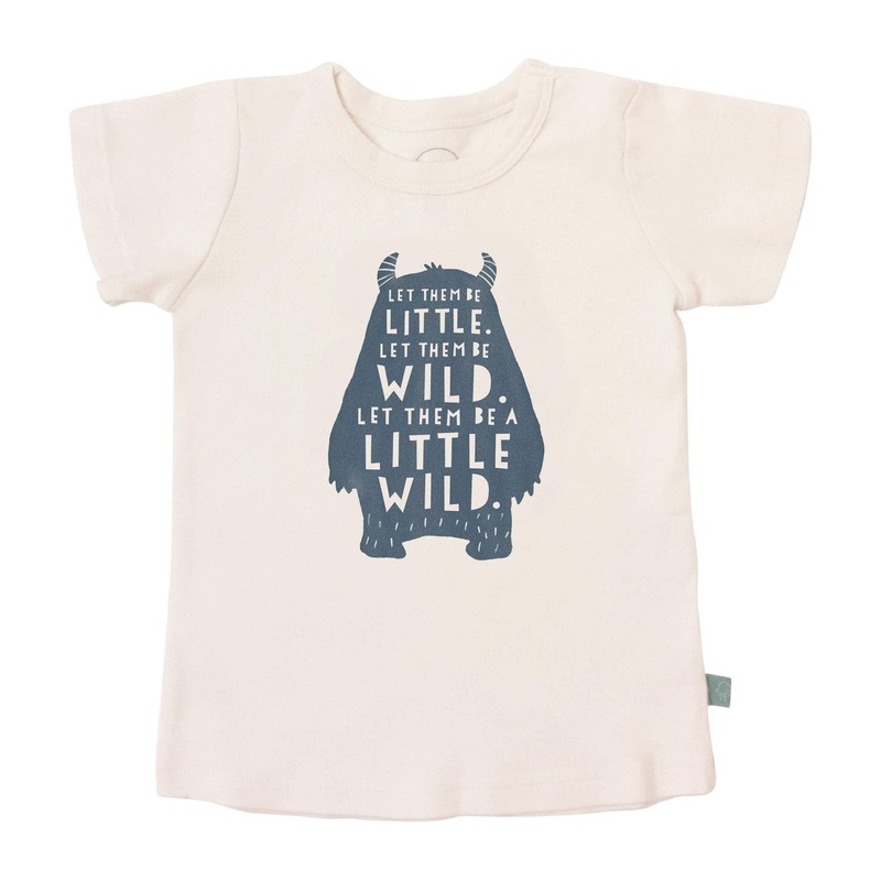 Toddler Graphic Tee – “Wild Child” 12-24m