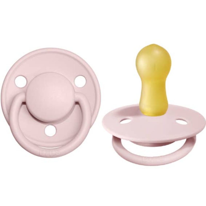 BIBS Pacifier 2 Pack – De Lux – Various Colors Size 1 (0-6m) Blossom
