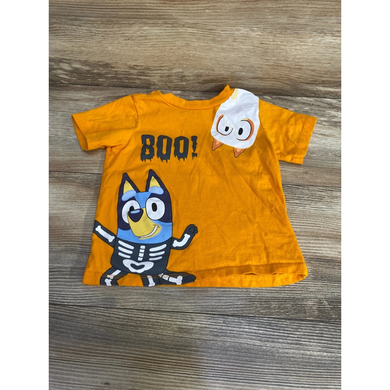 Bluey Boo! Shirt Orange sz 2T Orange 2T