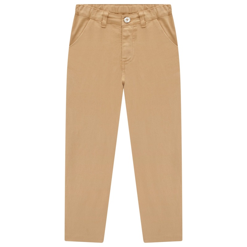 Woven Khaki Pants – Suede 12-18m