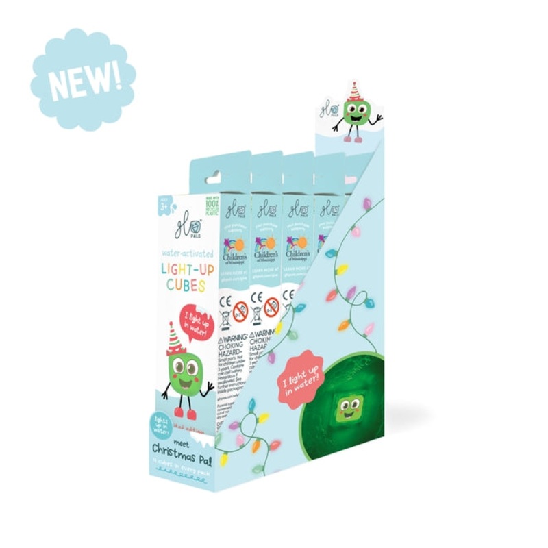GloPals Light Up Water Cubes – Holiday