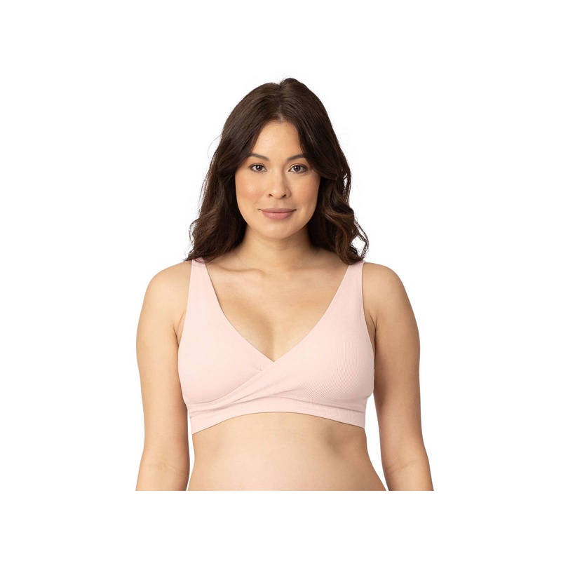 Sublime Adjustable Crossover Nursing and Lounge Bra – Soft Pink S