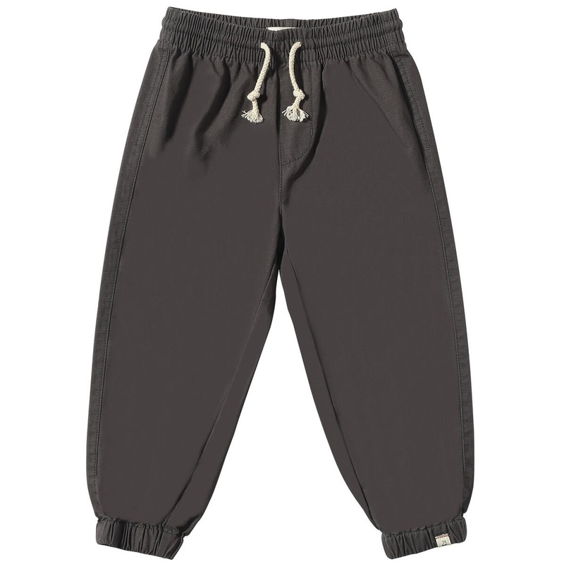 Airforce Pants – Charcoal 6-9m