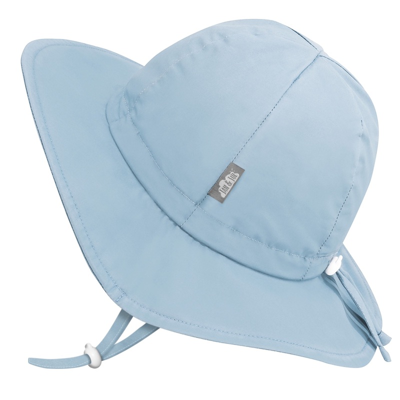 Cotton Floppy Hat – Light Blue S
