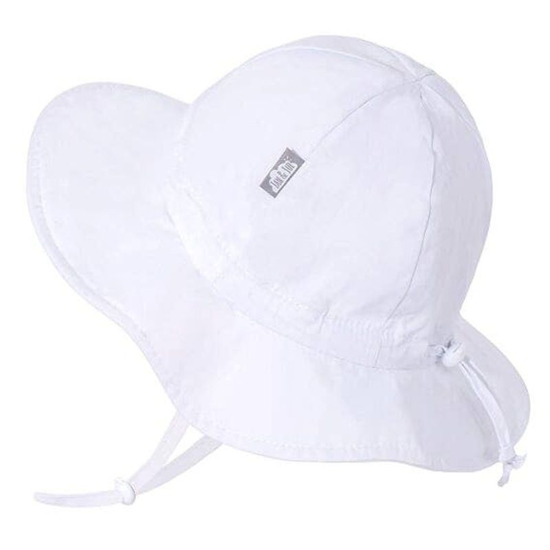 Cotton Floppy Hat – White S