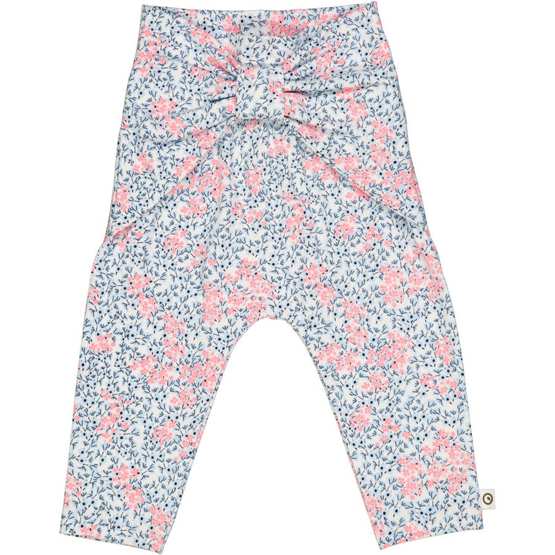 Cozy Me Bow Pants – Petit Flower 0-3m