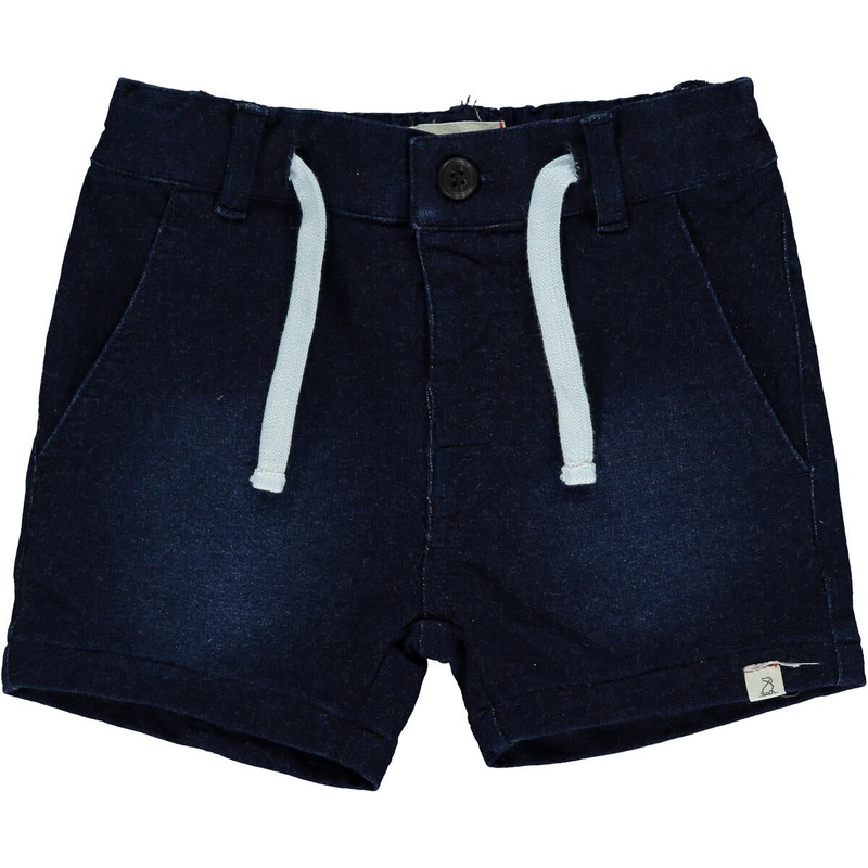 Crew Jersey Shorts – Denim 0-3m