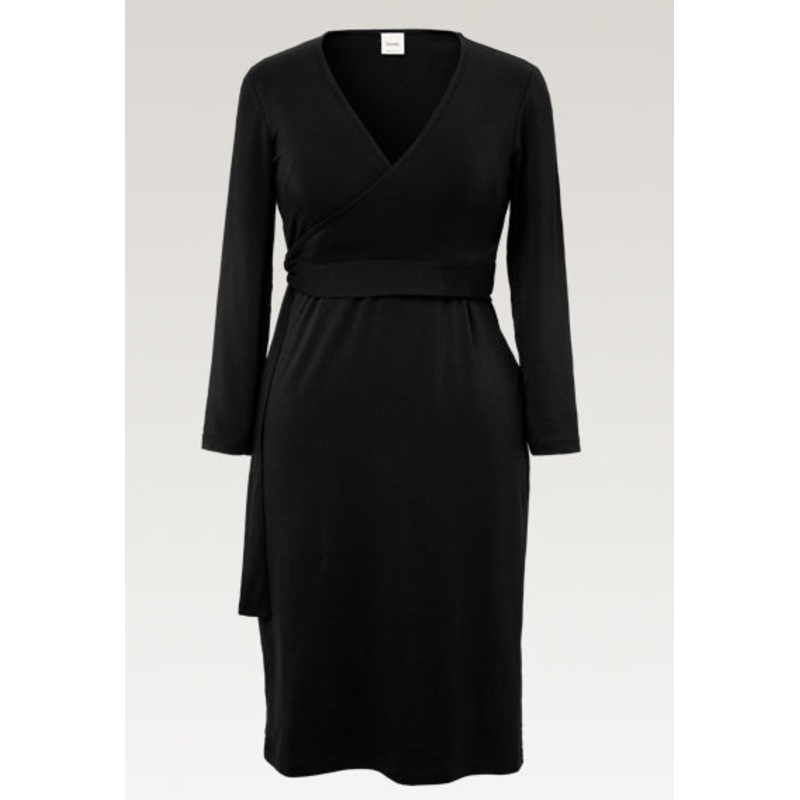 Giselle Wrap Dress – Black S