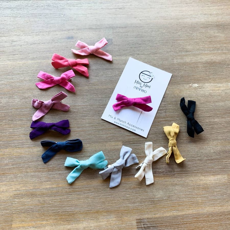 Set of 2 Hair Clips – Various Colors Ivory